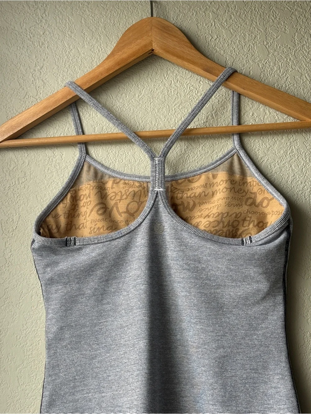 Lululemon Power Y Striped Tank